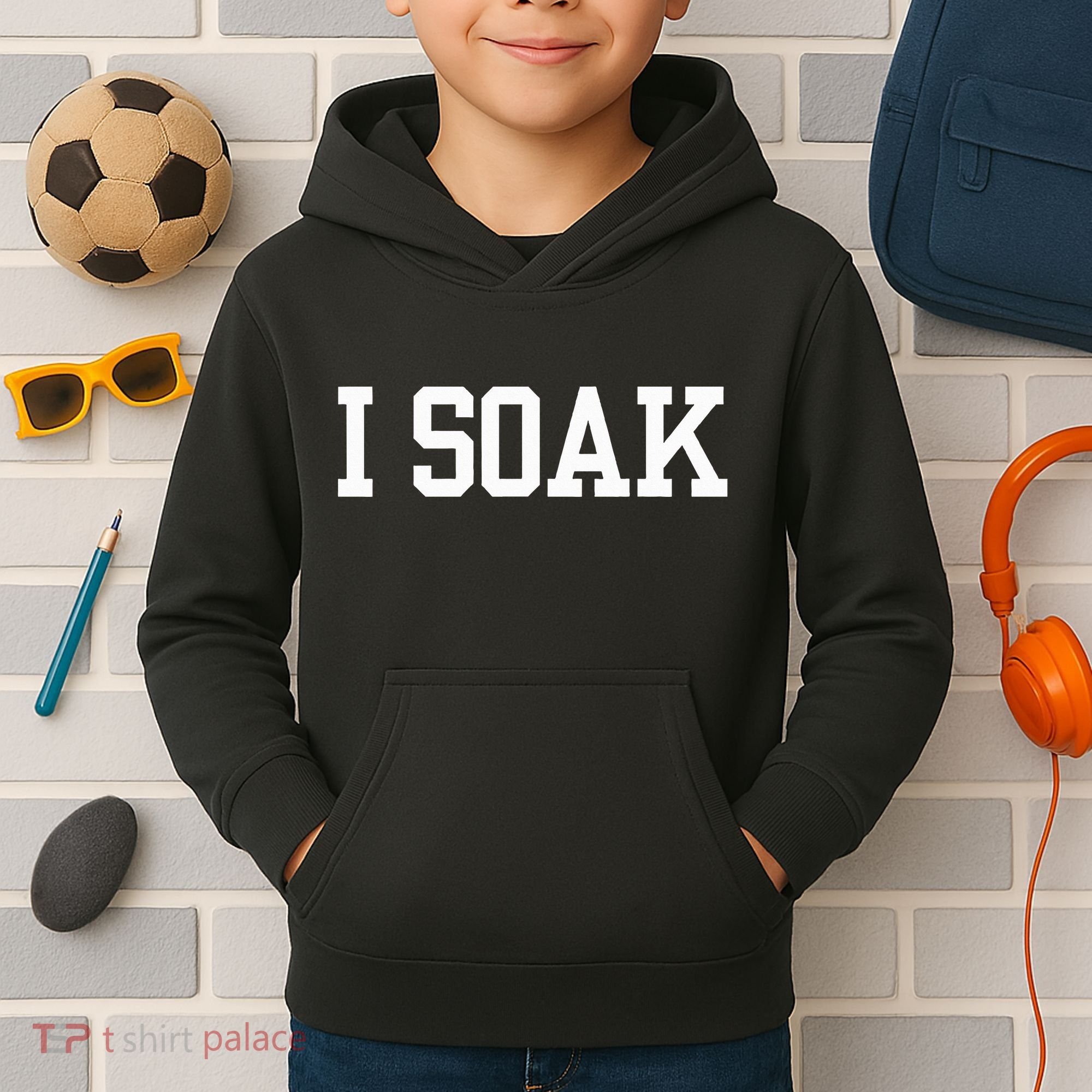 I Soak Funny Summer Day Kids Hoodie