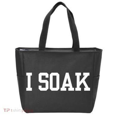 I Soak Funny Summer Day Tote Bag