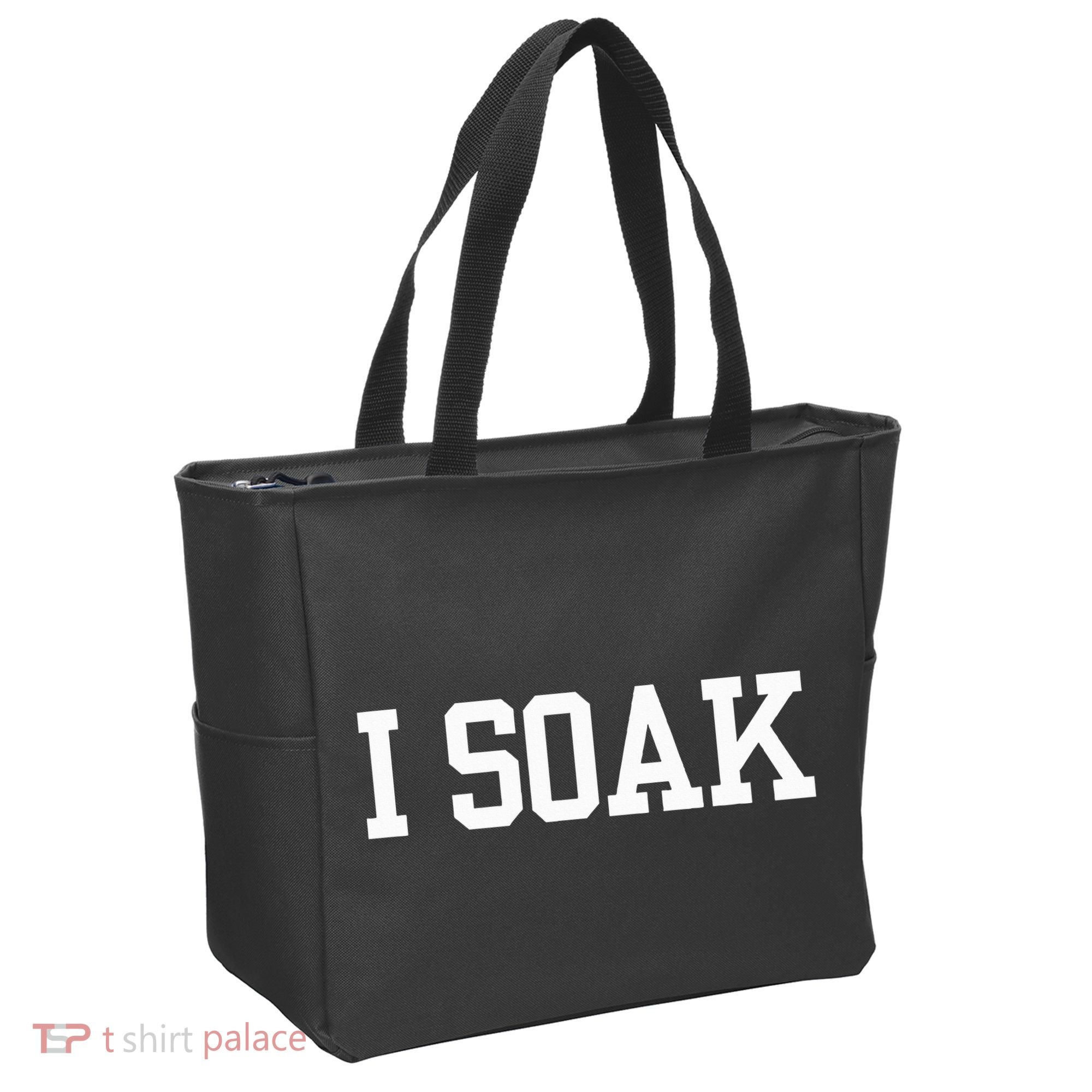 I Soak Funny Summer Day Tote Bag