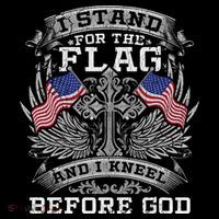 I Stand For The Flag And I Kneel Before God Gift Coffee Mug thumb 5