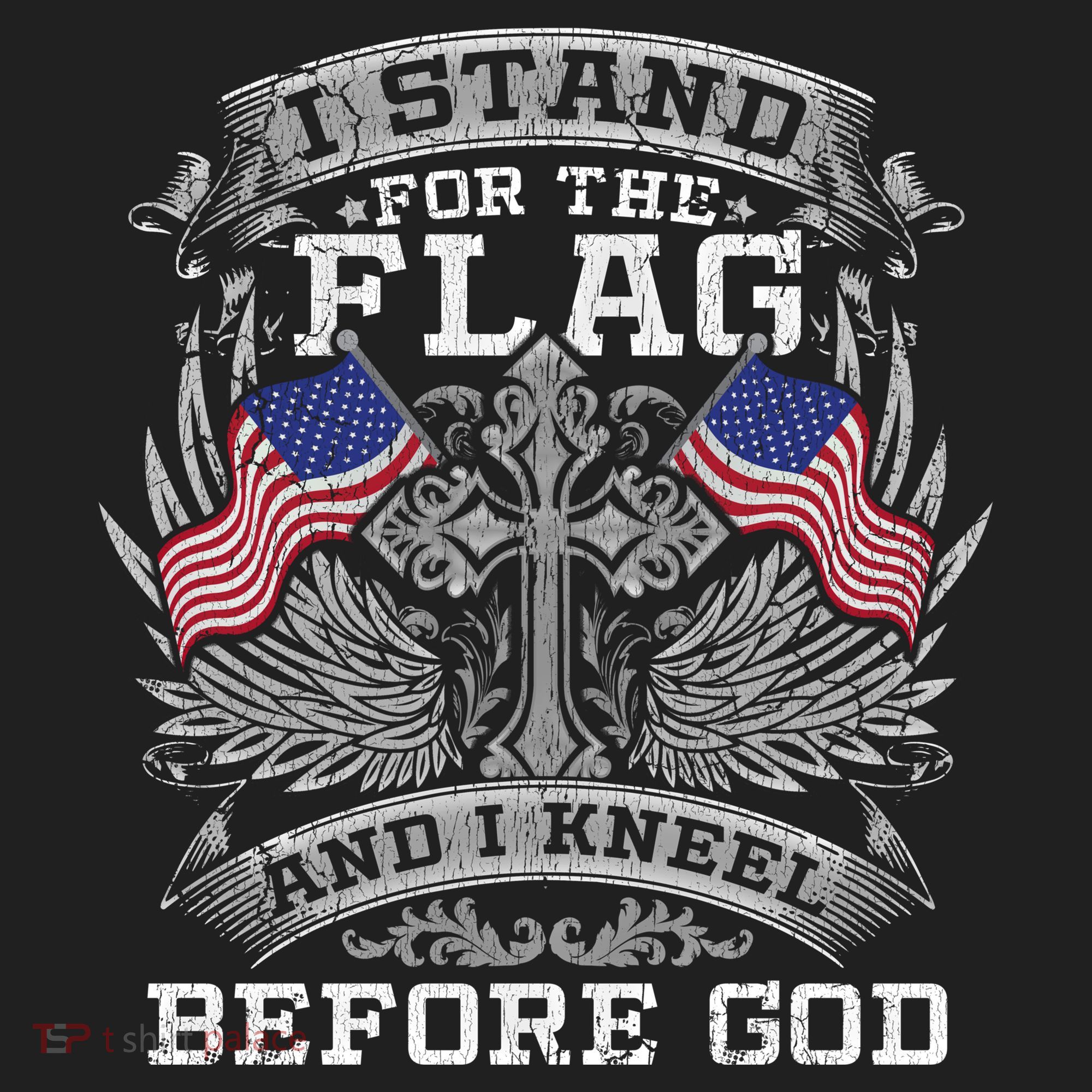 I Stand For The Flag And I Kneel Before God Gift Beanie