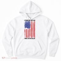 I Stand For The Flag I Kneel For The Fallen Usa Hoodie thumb 0
