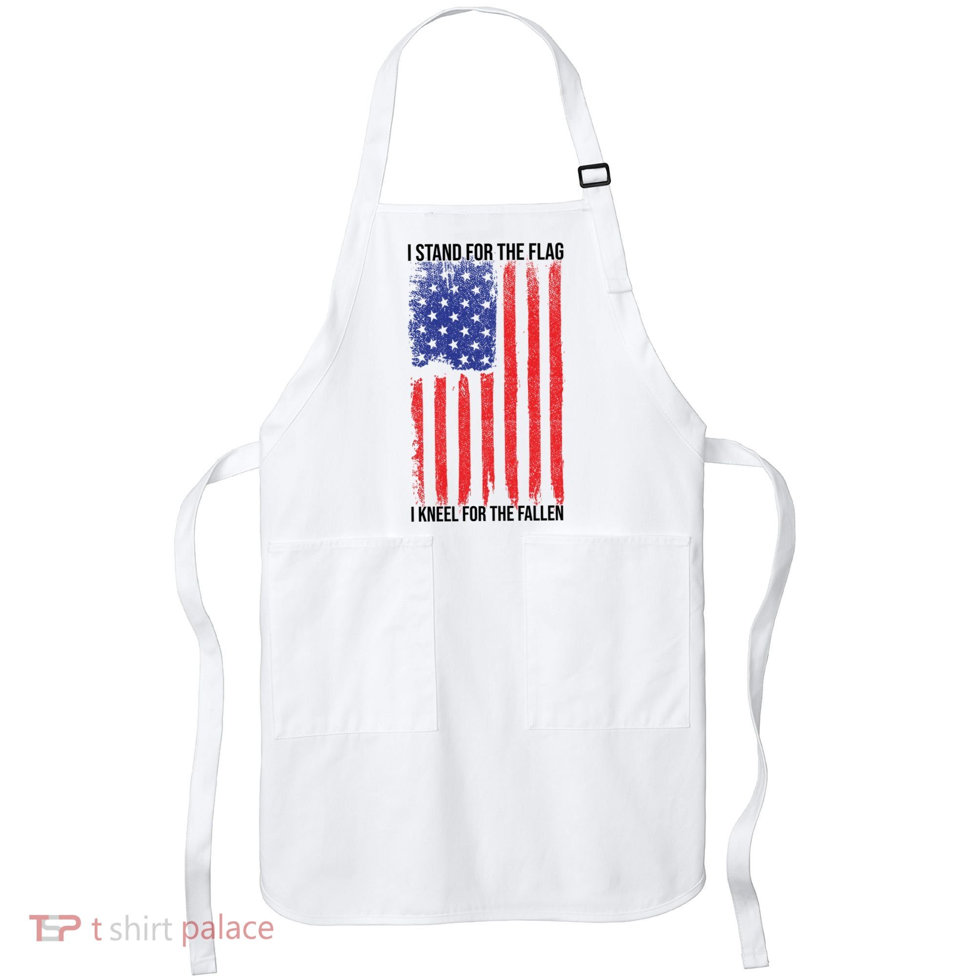 I Stand For The Flag I Kneel For The Fallen Usa Apron
