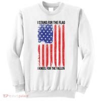 I Stand For The Flag I Kneel For The Fallen Usa Sweatshirt thumb 0
