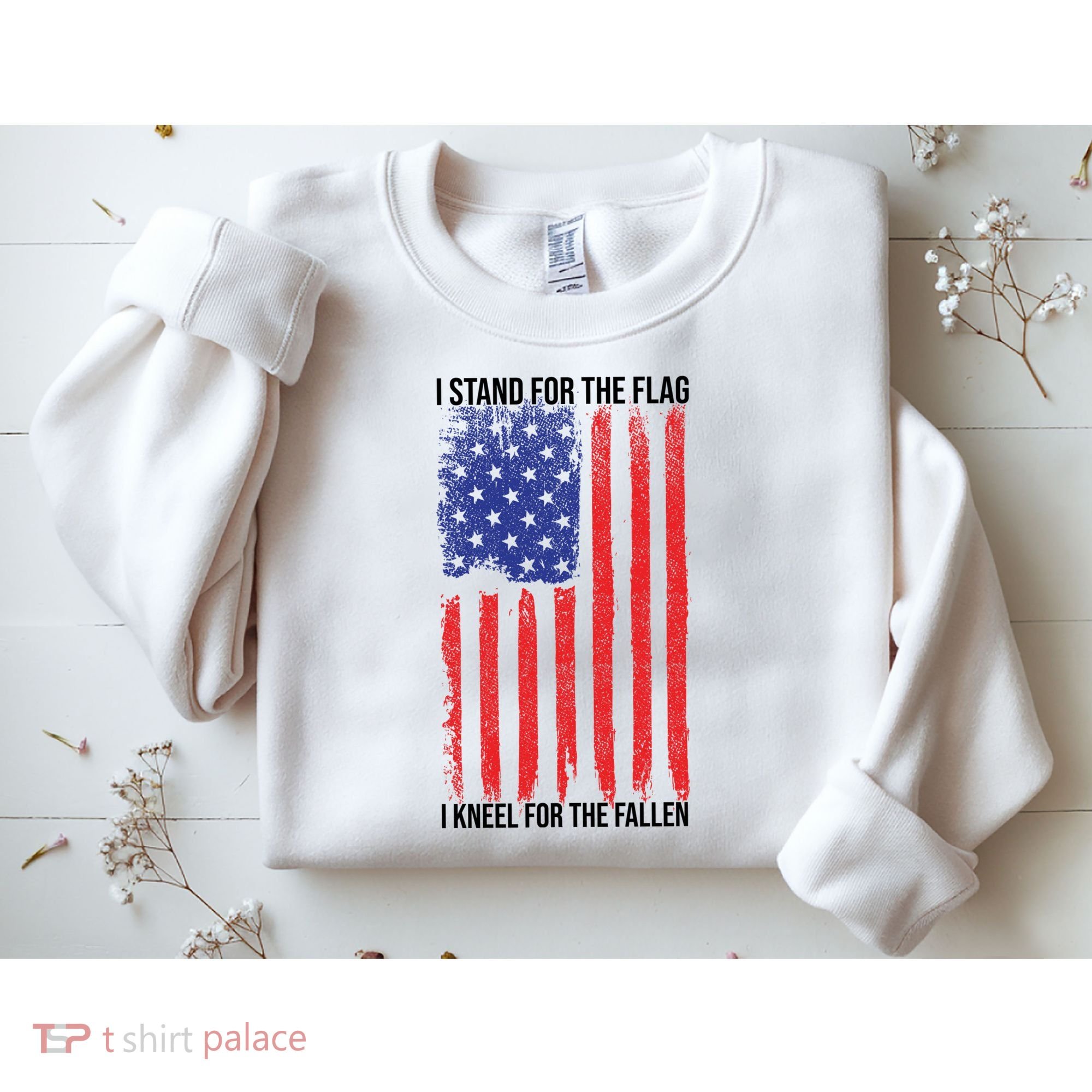 I Stand For The Flag I Kneel For The Fallen Usa Sweatshirt