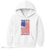 I Stand For The Flag I Kneel For The Fallen Usa Kids Hoodie thumb 0