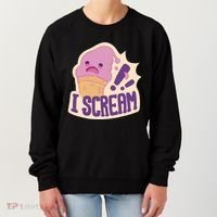 I Scream For Ice Cream Cute Women's Sweatshirt thumb 0