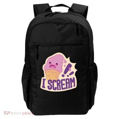 I Scream For Ice Cream Cute Backpack
