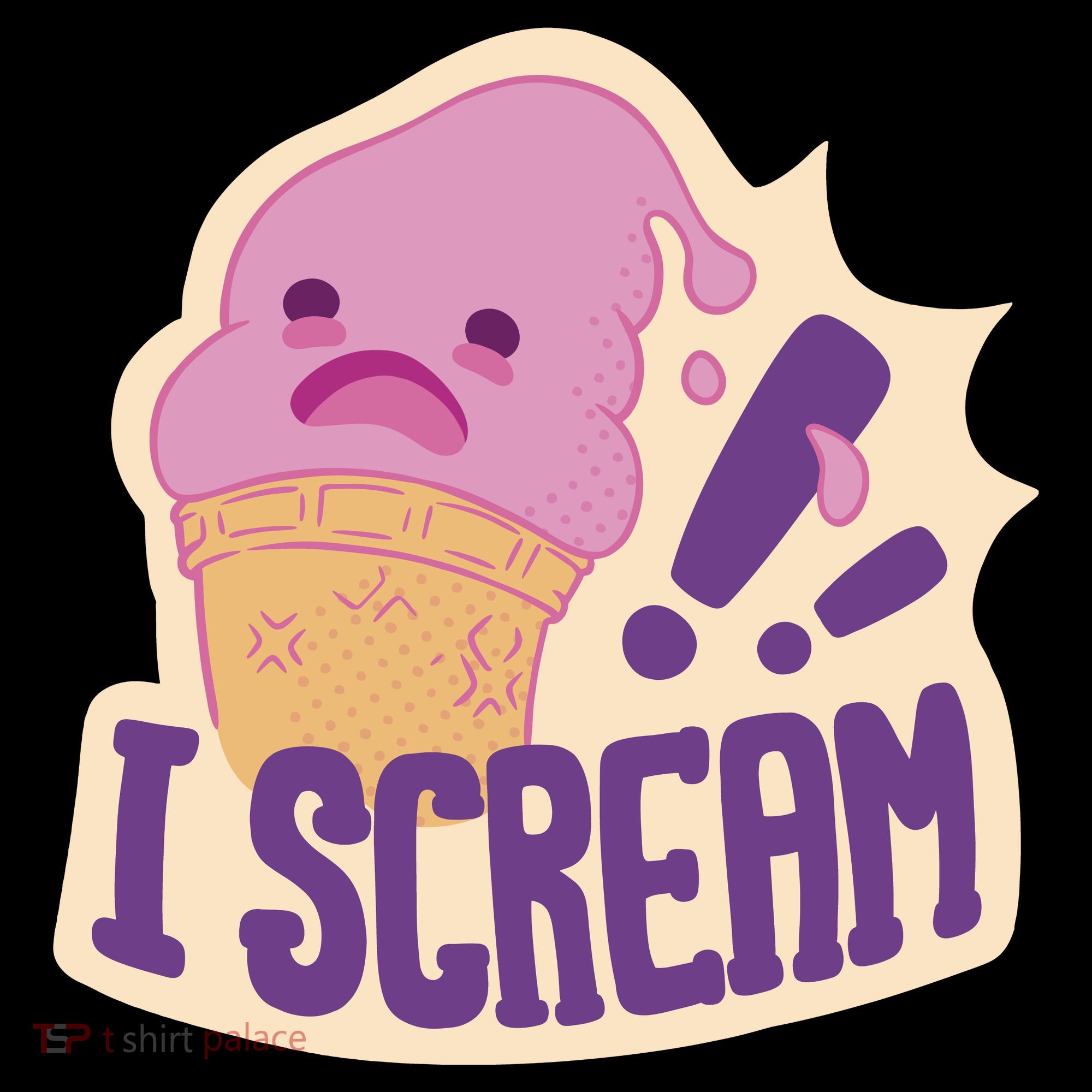 I Scream For Ice Cream Cute Backpack