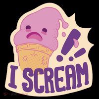 I Scream For Ice Cream Cute Bucket Hat thumb 4