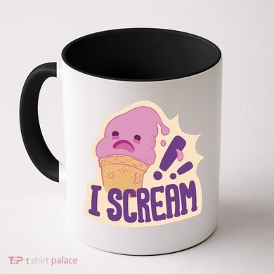 I Scream For Ice Cream Cute Coffee Mug