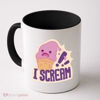 I Scream For Ice Cream Cute Coffee Mug thumb 0