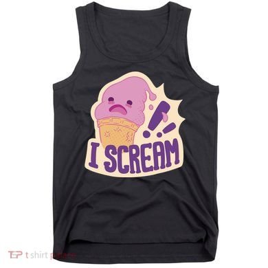 I Scream For Ice Cream Cute Tank Top