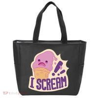 I Scream For Ice Cream Cute Tote Bag thumb 0