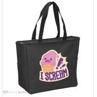 I Scream For Ice Cream Cute Tote Bag thumb 2