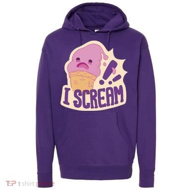I Scream For Ice Cream Cute Hoodie