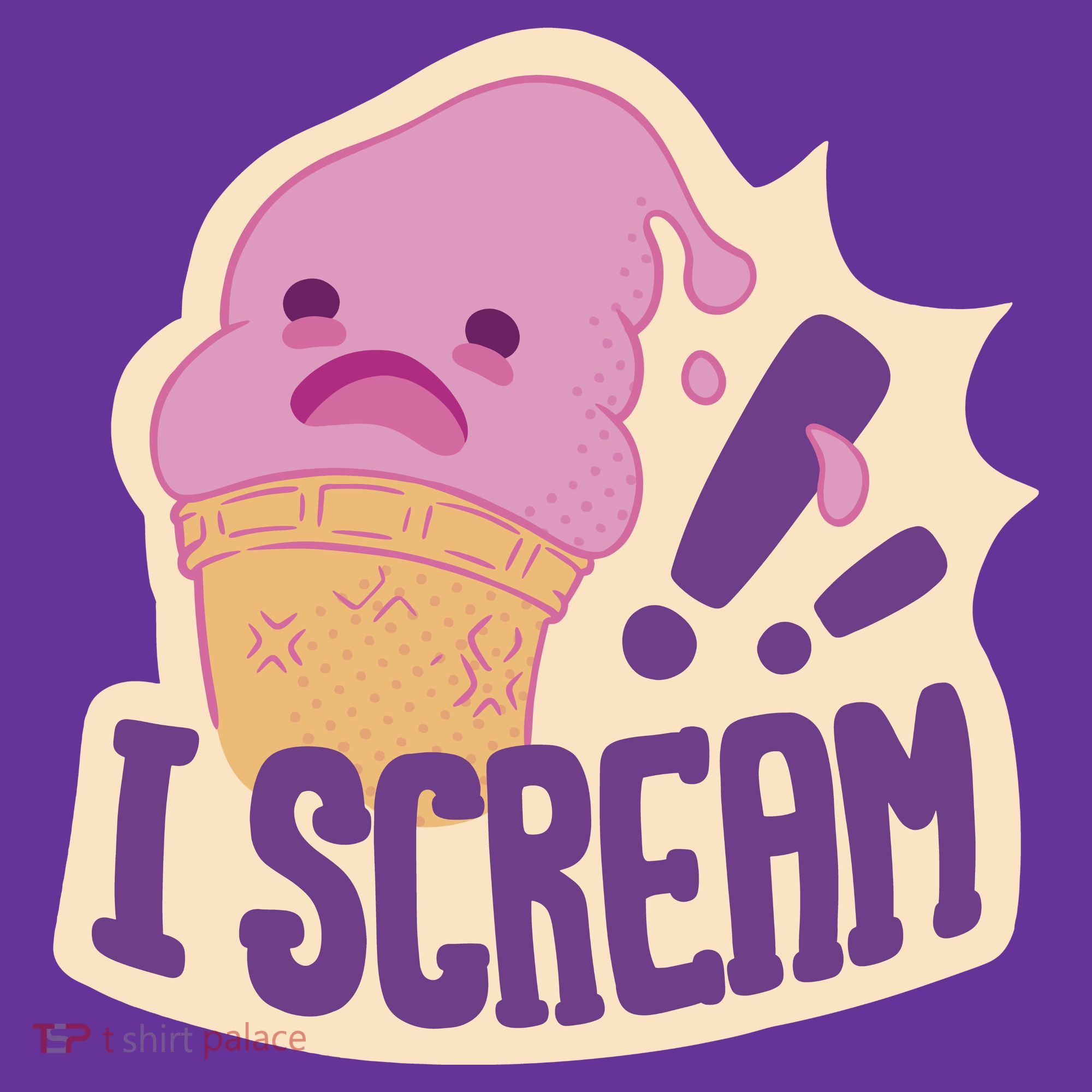 I Scream For Ice Cream Cute Women's Long Sleeve Shirt