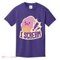 I Scream For Ice Cream Cute Kids T-Shirt thumb 0