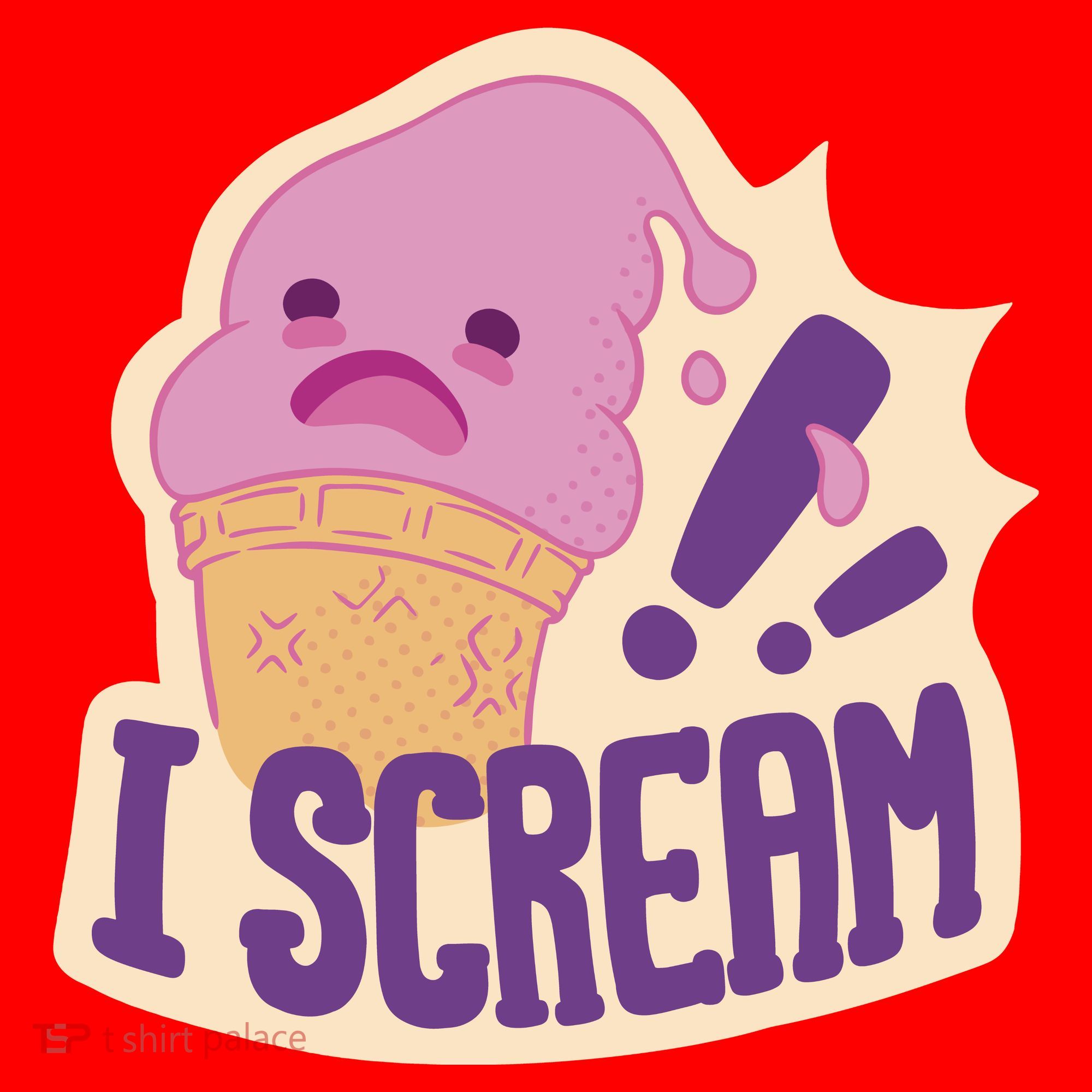 I Scream For Ice Cream Cute Santa Hat