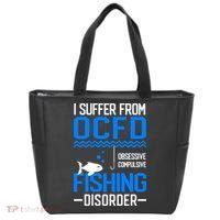 I Suffer From OCFD Fishing Discorder Cool Fish Daddy Tote Bag thumb 0