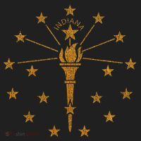 Indiana State Flag Graphic Hat thumb 2
