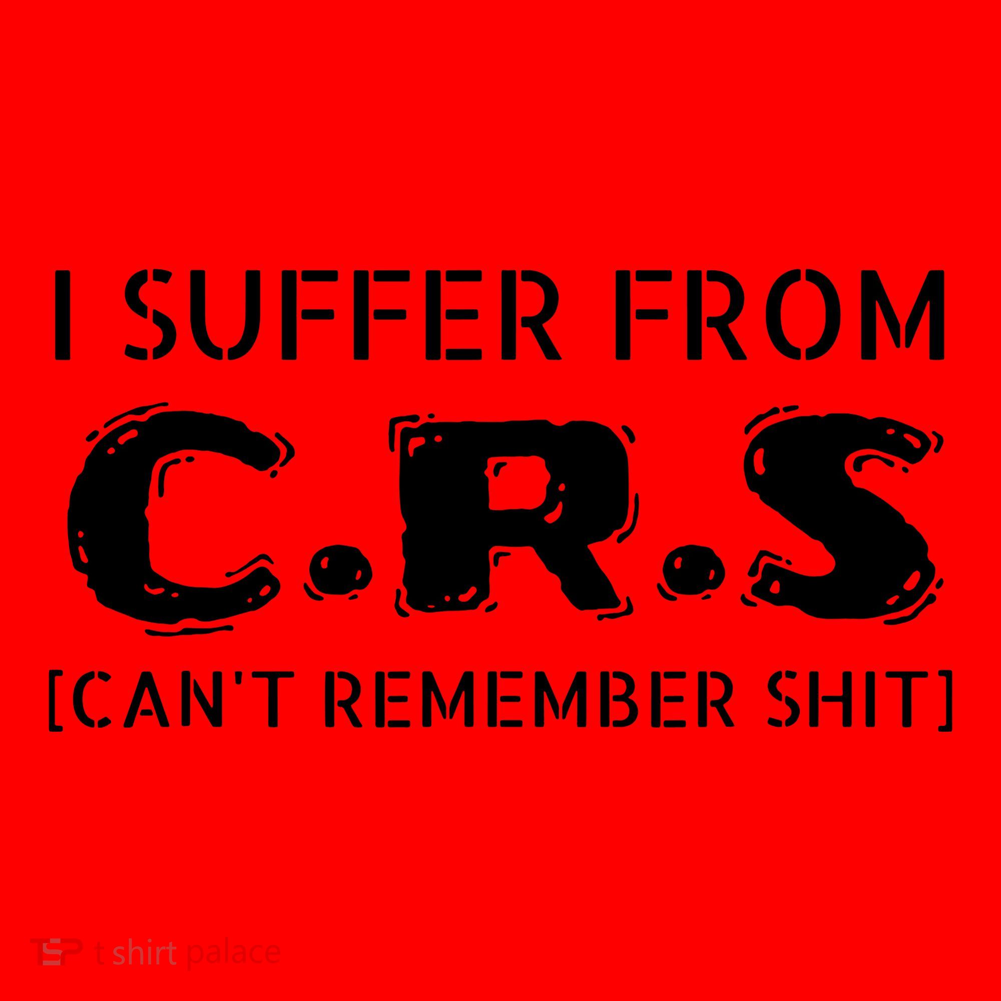 I Suffer From Crs Cant Remember Shit Santa Hat