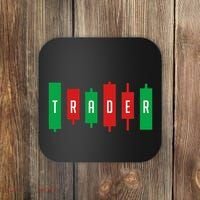 Investor Stock Forex Market Currency Trader Gift T V2 Coaster thumb 0