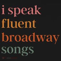 I Speak Fluent Broadway Songs Gift Doggie Tank thumb 4