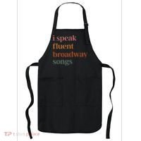 I Speak Fluent Broadway Songs Gift Apron thumb 0