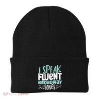I Speak Fluent Broadway And Sarcasm Theater Beanie thumb 0
