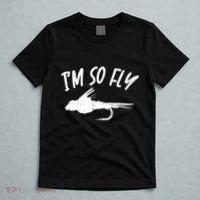 Im So Fly Bass Trout Fishing Angling Fisherman Angler Gift T-Shirt thumb 5