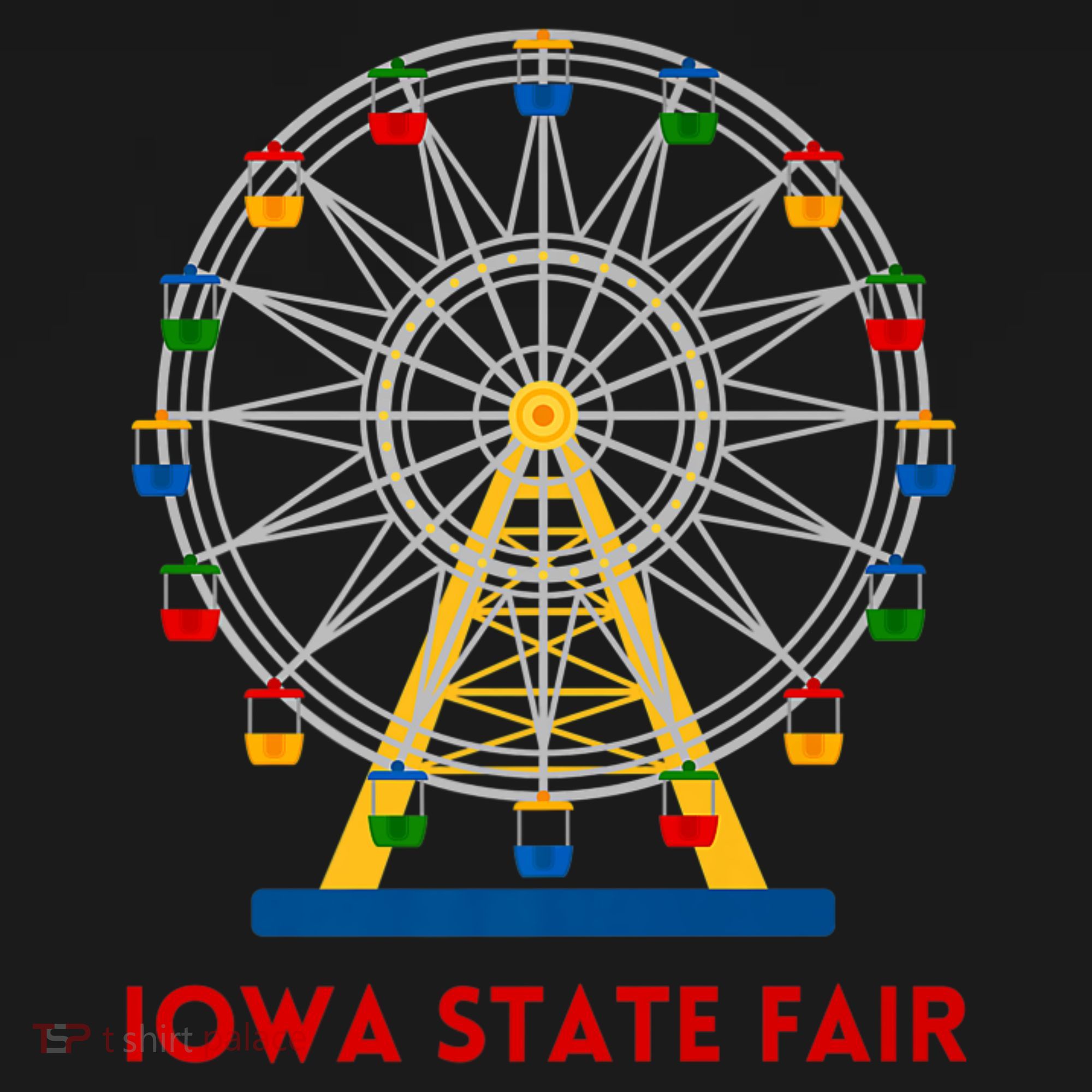 Iowa State Fair Ferris Wheel County Fair Premium Backpack