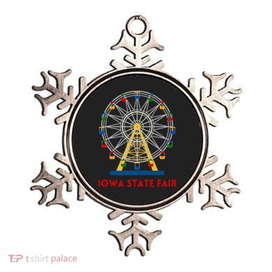Iowa State Fair Ferris Wheel County Fair Premium Ornament