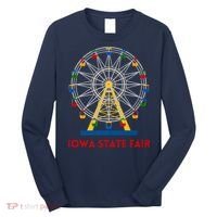 Iowa State Fair Ferris Wheel County Fair Premium Long Sleeve Shirt thumb 0