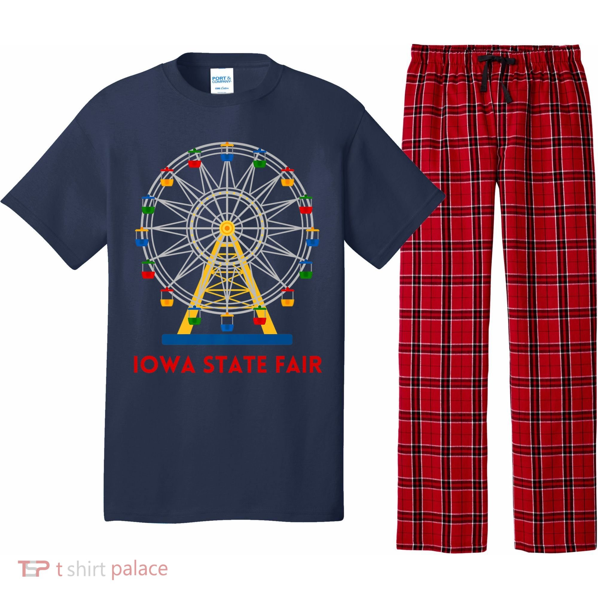 Iowa State Fair Ferris Wheel County Fair Premium Pajama Set