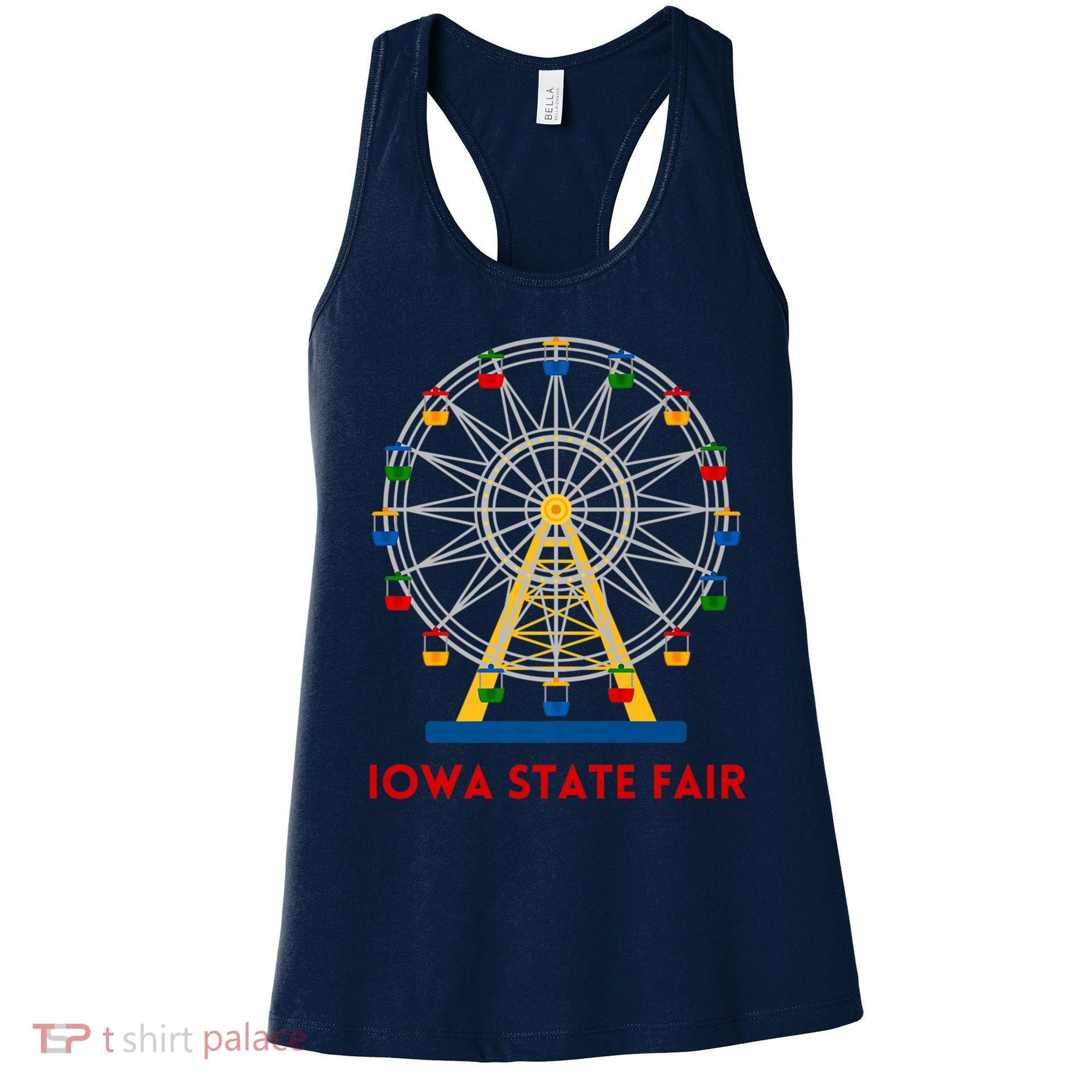 Iowa State Fair Ferris Wheel County Fair Premium Women's Tank Top