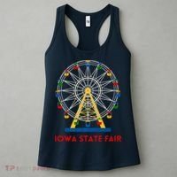 Iowa State Fair Ferris Wheel County Fair Premium Women's Tank Top thumb 3