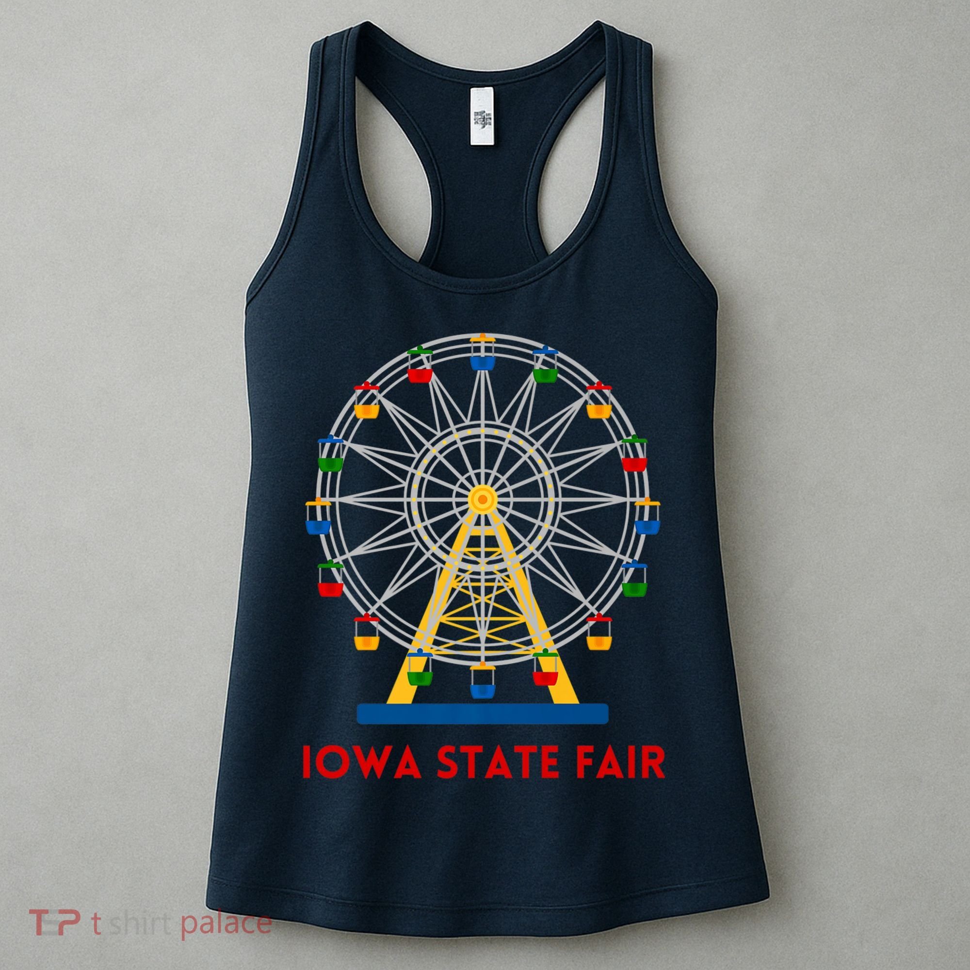 Iowa State Fair Ferris Wheel County Fair Premium Women's Tank Top