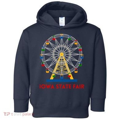 Iowa State Fair Ferris Wheel County Fair Premium Toddler Hoodie
