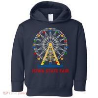 Iowa State Fair Ferris Wheel County Fair Premium Toddler Hoodie thumb 0