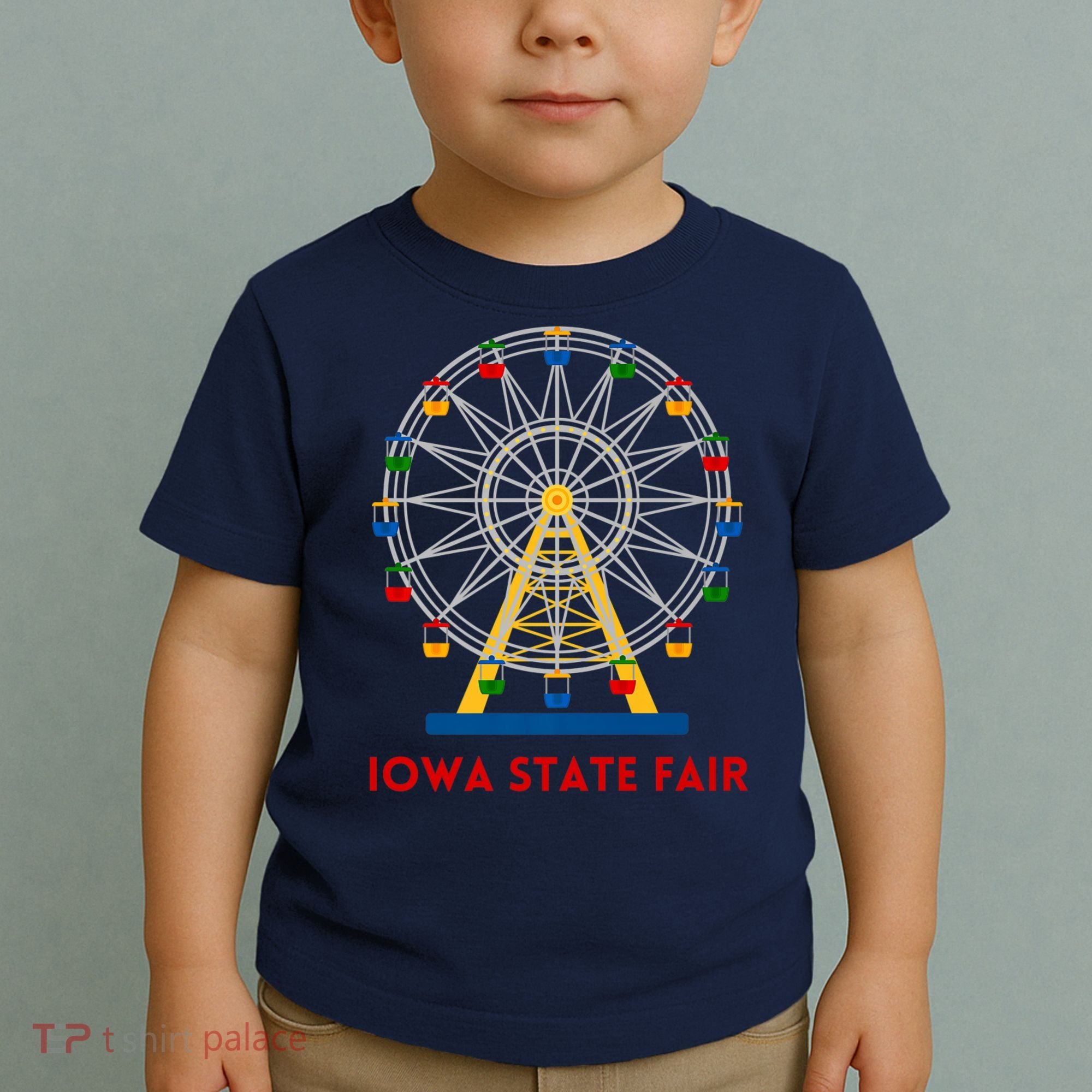 Iowa State Fair Ferris Wheel County Fair Premium Toddler T-Shirt
