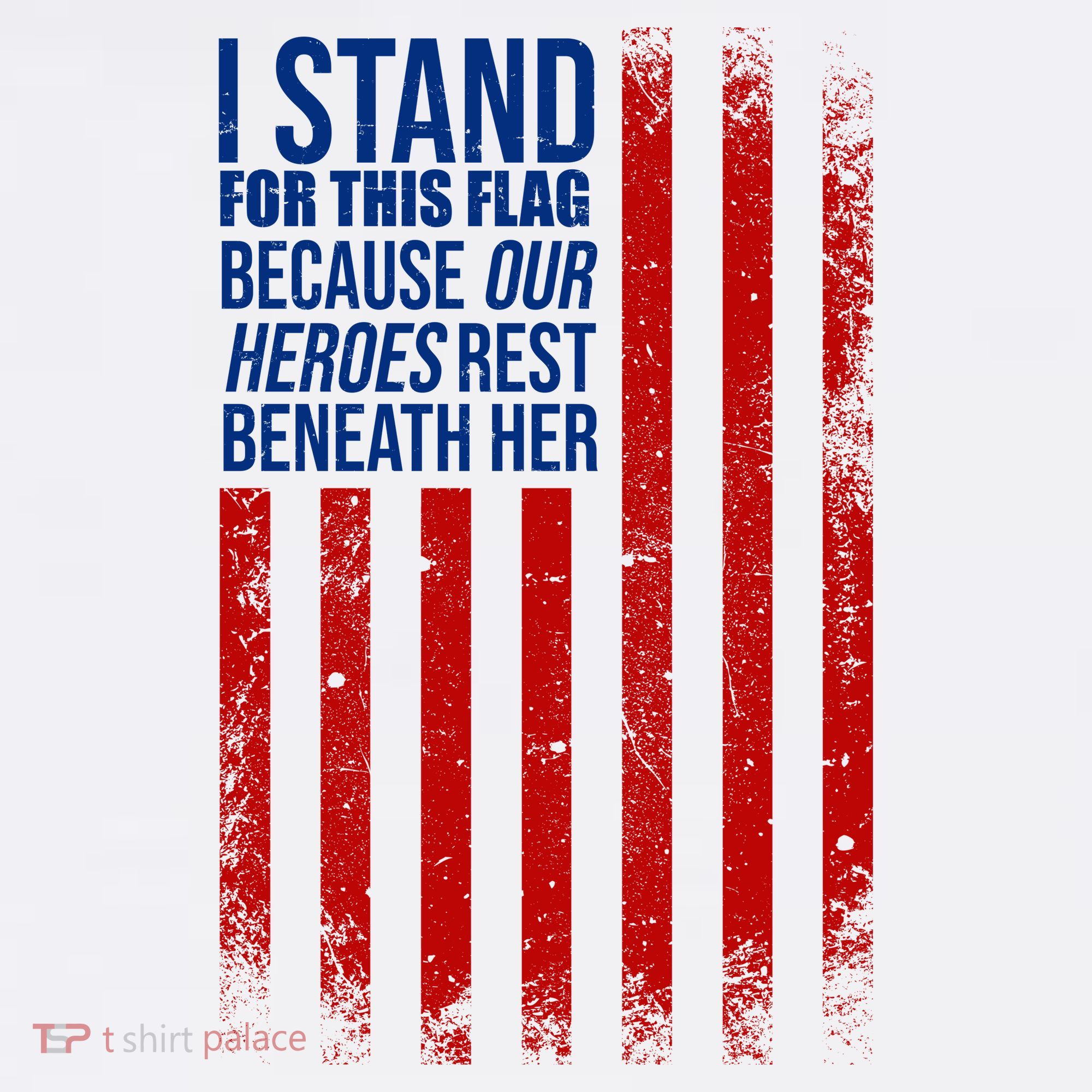 I Stand For This Flag Because Our Heroes Rest Beneath Her USA Kids Sweatshirt
