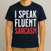 I Speak Fluent Sarcasm T-Shirt thumb 3
