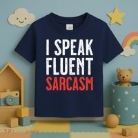 I Speak Fluent Sarcasm Toddler T-Shirt thumb 3
