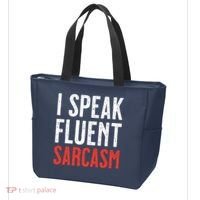I Speak Fluent Sarcasm Tote Bag thumb 3