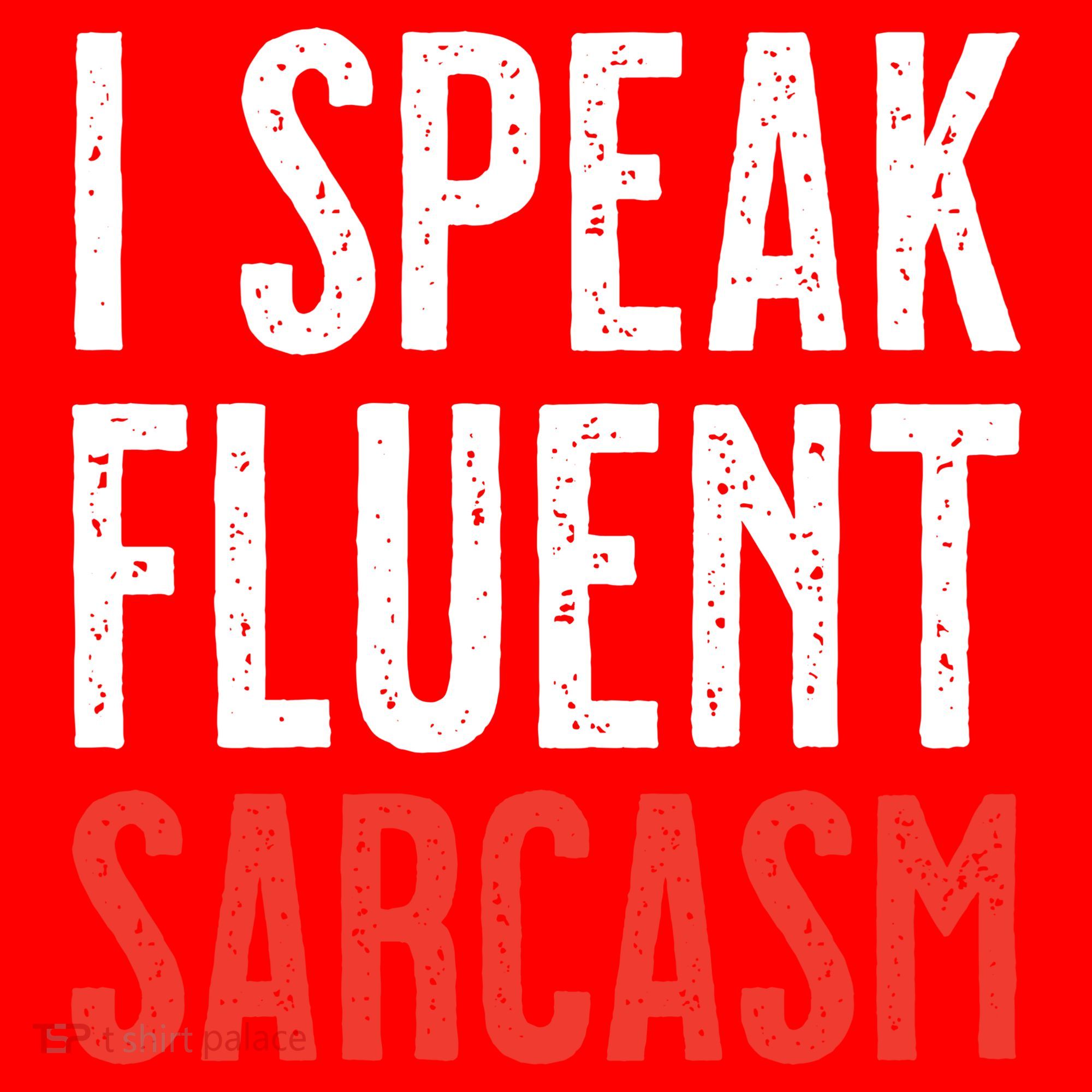 I Speak Fluent Sarcasm Santa Hat