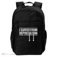 I Suffer from Depreciation Funny Accountant Tax Pun Backpack thumb 0