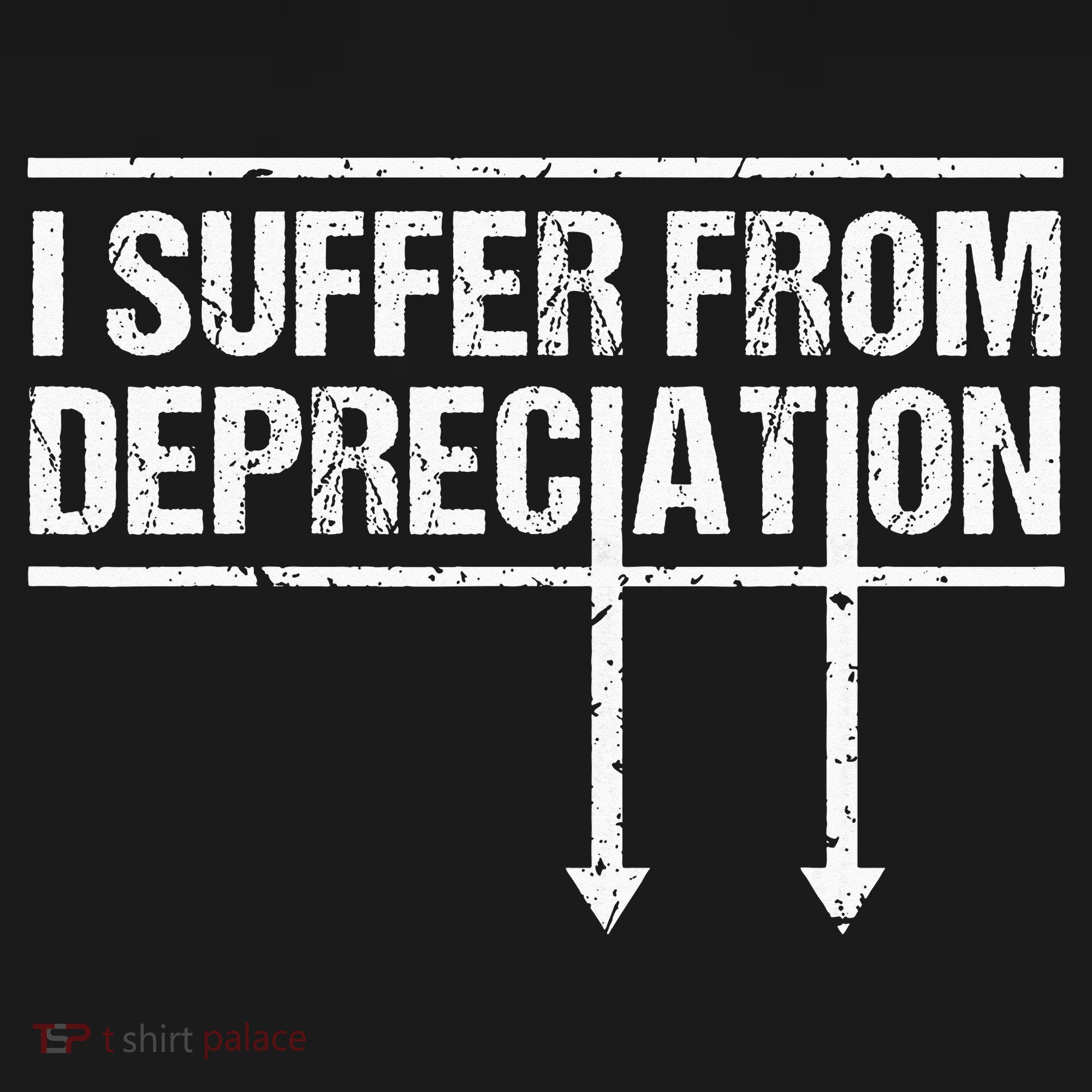I Suffer from Depreciation Funny Accountant Tax Pun Women's Hoodie