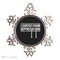 I Suffer from Depreciation Funny Accountant Tax Pun Ornament thumb 0