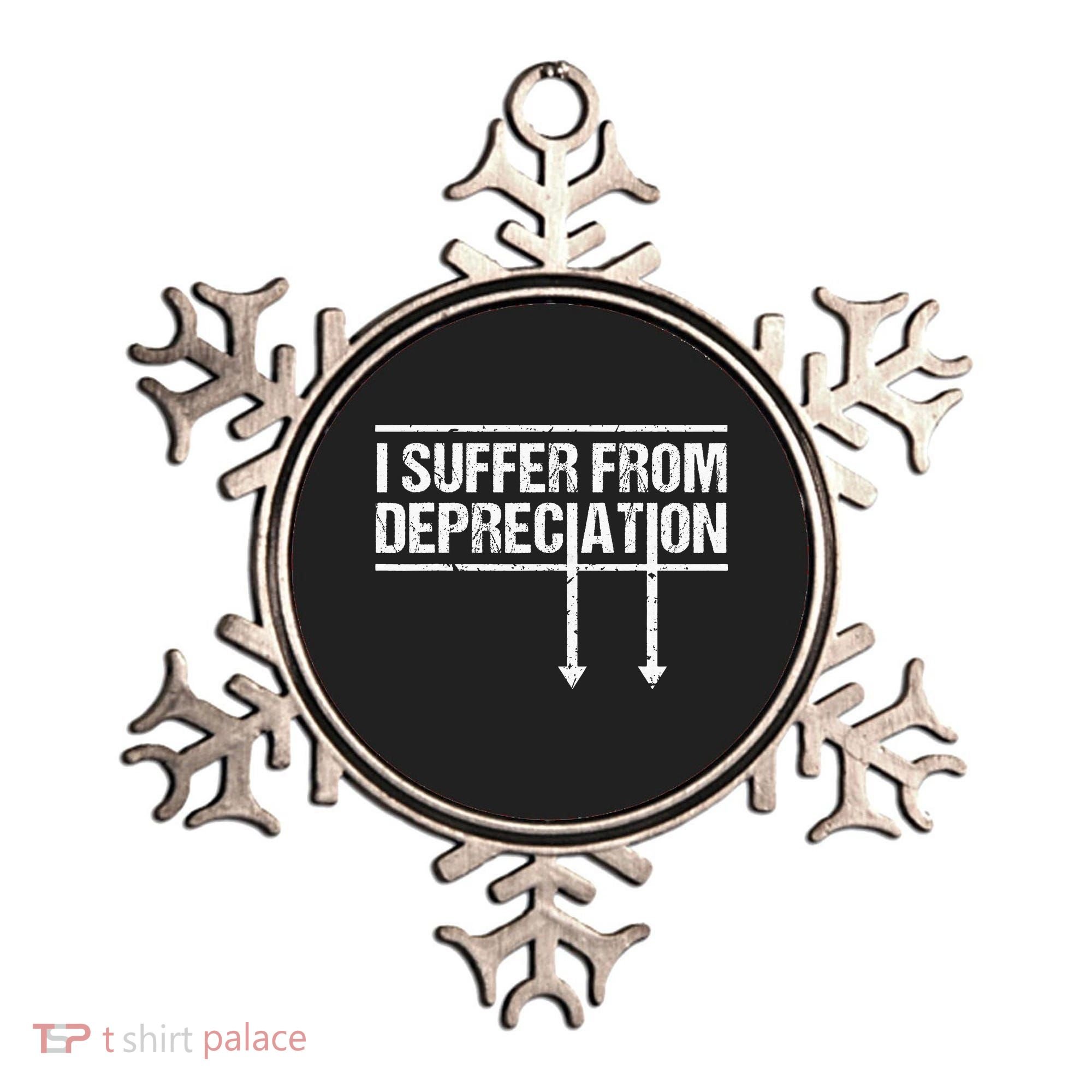 I Suffer from Depreciation Funny Accountant Tax Pun Ornament